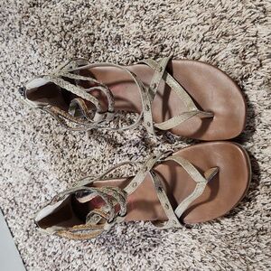 Tan Jellypop Sandals